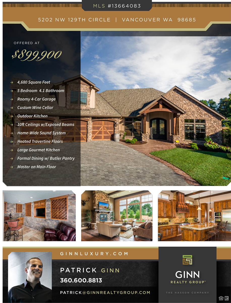 Some of Realtor Patrick Ginn's recent sales.