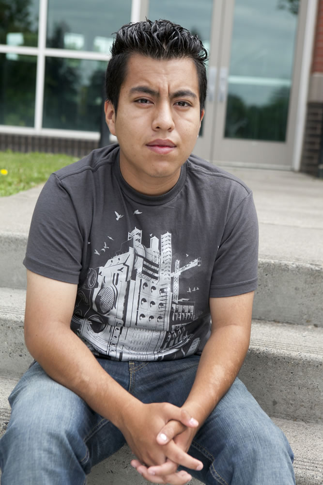 High school student Juan says the recent announcement by President Barack Obama that the Justice Department would no longer deport immigrant youth who fulfill certain requirements, gives him hope for college.