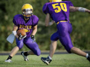 Columbia River senior Eli Evenson is the top target at wide receiver for the Chieftains this season after playing through injuries last year.