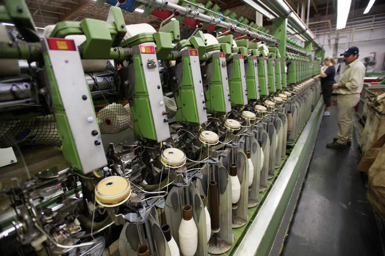 The Washington Department of Labor &amp; Industries cited Pendleton Woolen Mills' textile plant in Washougal, shown Aug.