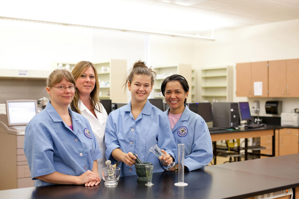 After Henrietta Lacks High students graduate, they may decide to enter the pharmacy technician program at Clark College.