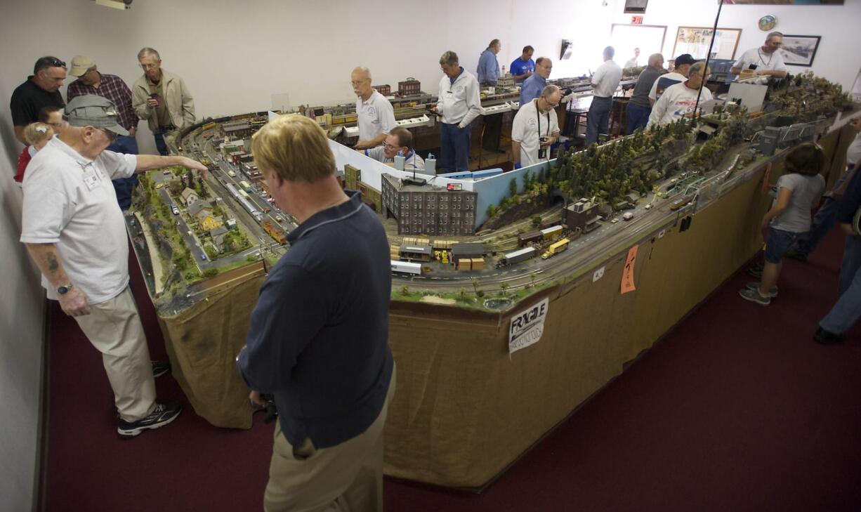 Southwest Washington Model Railroaders hold their annual open house Saturday at their clubhouse behind east Vancouver's Safe Harbor Church of the Nazarene.