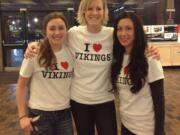 Evergreen: Evergreen High School student Keilea Swearingen, from left, former University of Portland assistant basketball coach Kayla Burt and Keilea's mother, Crystal Swearingen, take part in a heart health awareness-themed basketball game at Portland State University. In September 2011, Keilea survived sudden cardiac arrest at school.