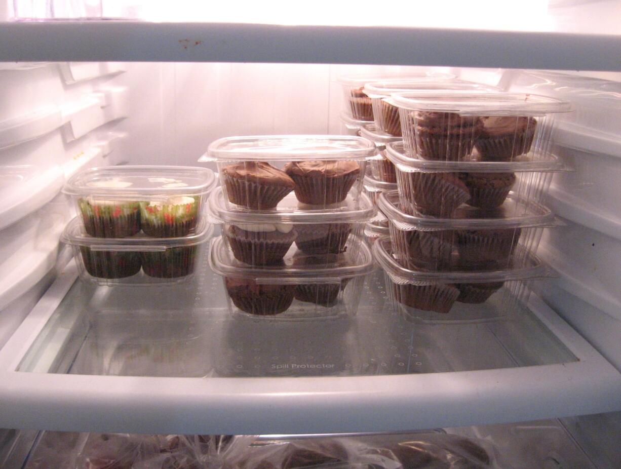 These cupcakes laced with marijuana were seized in May 2012 from an illegal marijuana dispensary that was being run out of a Brush Prairie home.