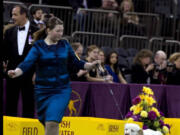 Battle Ground High School student Raina Moss and her Clumber spaniel, Totsi, placed fourth in Junior Showmanship at the Westminster Dog Show in New York City.