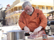 Ridgefield chef and cookbook author Rick Browne appeared on the Food Network's &quot;Chopped: Grill Masters.&quot;