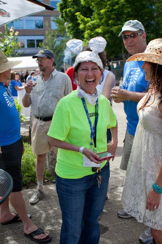 Arlene Nunez at the Who's Your Daddy beerfest