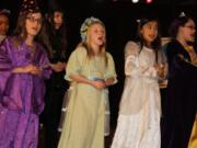 Northeast Hazel Dell: Sacajawea Elementary School students in the after-school theater program performed &quot;Fractured Fairytales&quot; in March.