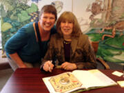 VanMall: Kay Ellison, media specialist and teacher at Marshall Elementary School, stopped by Barnes &amp; Noble to meet childrenis author and illustrator Jan Brett.