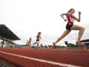 Alexa Efraimson of Camas won the 800 meters at the 
 Class 4A state track and field championships in Tacoma.