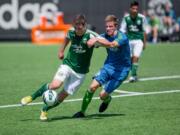 Mountain View High School senior Foster Langsdorf said playing for the Timbers Academy helped him get the chance to play college soccer for Stanford.