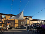 Jeff Hill, of Vancouver, plays an acoustic guitar set at Rusty Grape Vineyard in Battle Ground in June.