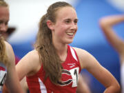 at the WIAA StateTrack &amp; Field meet Thursday May 23, 2013 at Mount Tahoma High School in Tacoma, Washington.