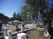 Hundreds turned out for the annual Old Apple Tree Festival at the Fort Vancouver National Historic Site Saturday.