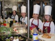 Washougal: Elementary school students in Washougal create healthful entrees during the third-annual Sodexo Future Chefs Elementary School Culinary Competition on March 20.