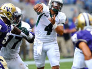 Portland State quarterback Kieran McDonagh has completed 56 percent of his passes in eight games.