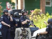 Vancouver police responded to a standoff in a home on the corner of 36th Street and Kauffman Avenue Wednesday evening.