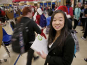 Waverley He, 16, a junior at Mountain View High School, scored a perfect 2400 on her SAT test.