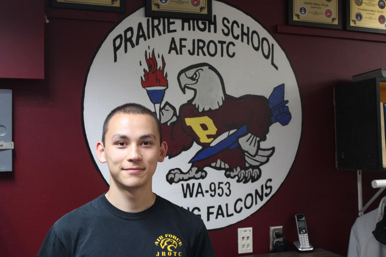 Brush Prairie: Prairie High School senior Ben Lee was awarded an Air Force Junior ROTC Valor Award after saving a peer who was choking on a hot dog Feb. 23.