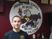 Brush Prairie: Prairie High School senior Ben Lee was awarded an Air Force Junior ROTC Valor Award after saving a peer who was choking on a hot dog Feb. 23.