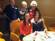 Salmon Creek: Members of the WomenHeart heart disease support group celebrated the &quot;re-birthday&quot; of 18-year-old Heidi Stewart during the group's May 16 meeting at Legacy Salmon Creek Medical Center. Stewart, sitting next to her mother, Anne, suffered a sudden cardiac arrest on Feb. 12.