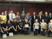 Battle Ground: On May 20, the Battle Ground City Council honored 13 high school seniors who are headed for military service.