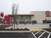 Shoppers check out the new Target store now open at the Jantzen Beach Center.