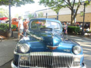 Camas: This 1948 DeSoto Club Coupe owned by Bud Meyer was among the dozens of classic cars displayed in downtown Camas during the July 6 First Friday Camas Car Show.