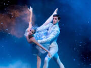 Shumway: Vancouver School of Arts and Academics 2011 alum Steven Goforth dances with Alissa Dale in the Nevada Ballet Theatre's 2012 performance of &quot;The Nutcracker.&quot;