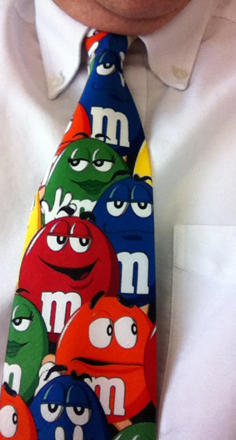 M&amp;M tie.