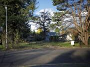 A mailbox remains at the site of the Steven Stanbary standoff in Washougal.