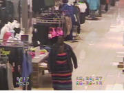 This person allegedly used stolen credit cards to charge more than $2,000 at stores in Clark County.