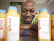 Arron Barnes, owner of Absolutely Juicy, started juicing about two years ago.