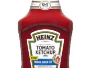 Ketchup is a product where high-fructose corn syrup is typically used as a sweetener.