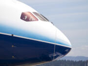 The Boeing Co. brought its newest model, the 787 Dreamliner, to Portland on Thursday to offer local Boeing employees and suppliers a glimpse of their handiwork. Hailed by the company as one of its most technologically advanced designs, the aircraft touched down at Portland International Airport and taxied to a nearby double hangar facility that Boeing uses to paint its planes.