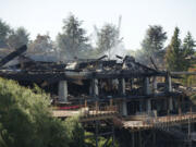 The investigation into the fire at the Thunderbird Hotel at Jantzen Beach continues.