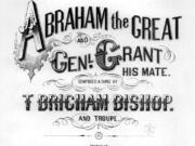 1864 campaign song &quot;Abraham the Great and Genl.