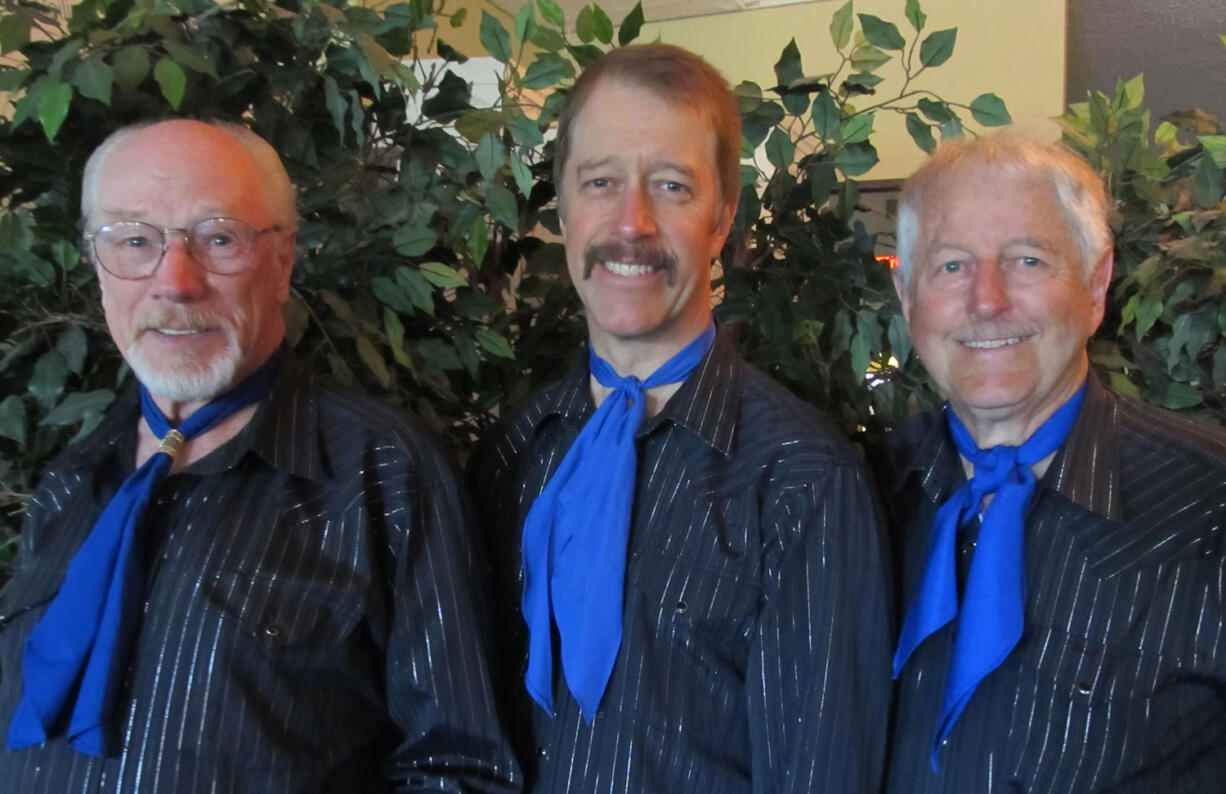 Vancouver's Steel and Velvet band: Dennis Wall, from left, Kevin Neil and Lowell Neil.