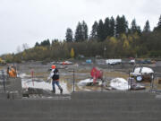 Construction is under way on a second location for organic grocer Chuck's Produce and Street Market at Northeast Highway 99 and 117th Street to serve Salmon Creek and Hazel Dell residents.