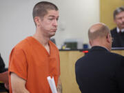 Mitchell O'Brien, charged with first-degree murder in the 2011 death of Vancouver resident Deneace McSpadden, makes a first appearance in Clark County Superior Court on Wednesday.