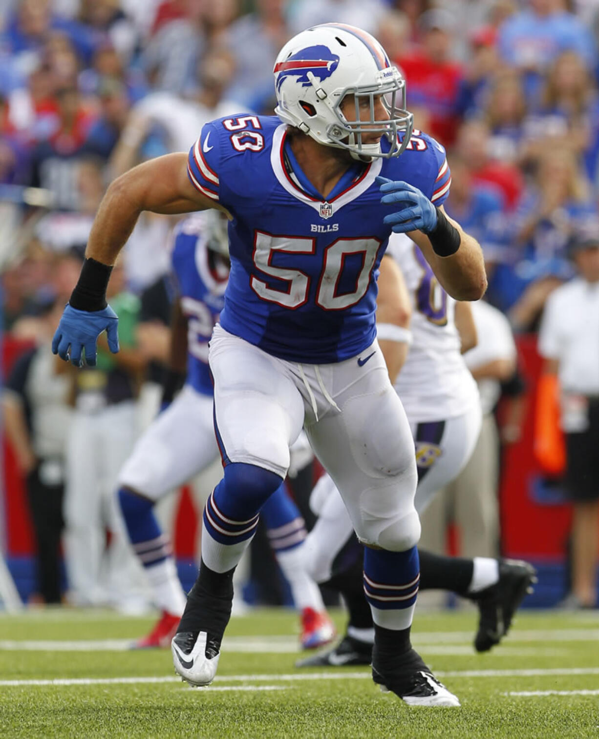 Bills linebacker Kiko Alonso has four interceptions this season.