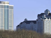 Files/Associated Press
Buildings of the Foxwoods Resorts Casino rise over the landscape in Ledyard, Conn., in 2010.