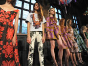 The Cynthia Rowley Spring 2014 collection is modeled Saturday during Fashion Week in New York.