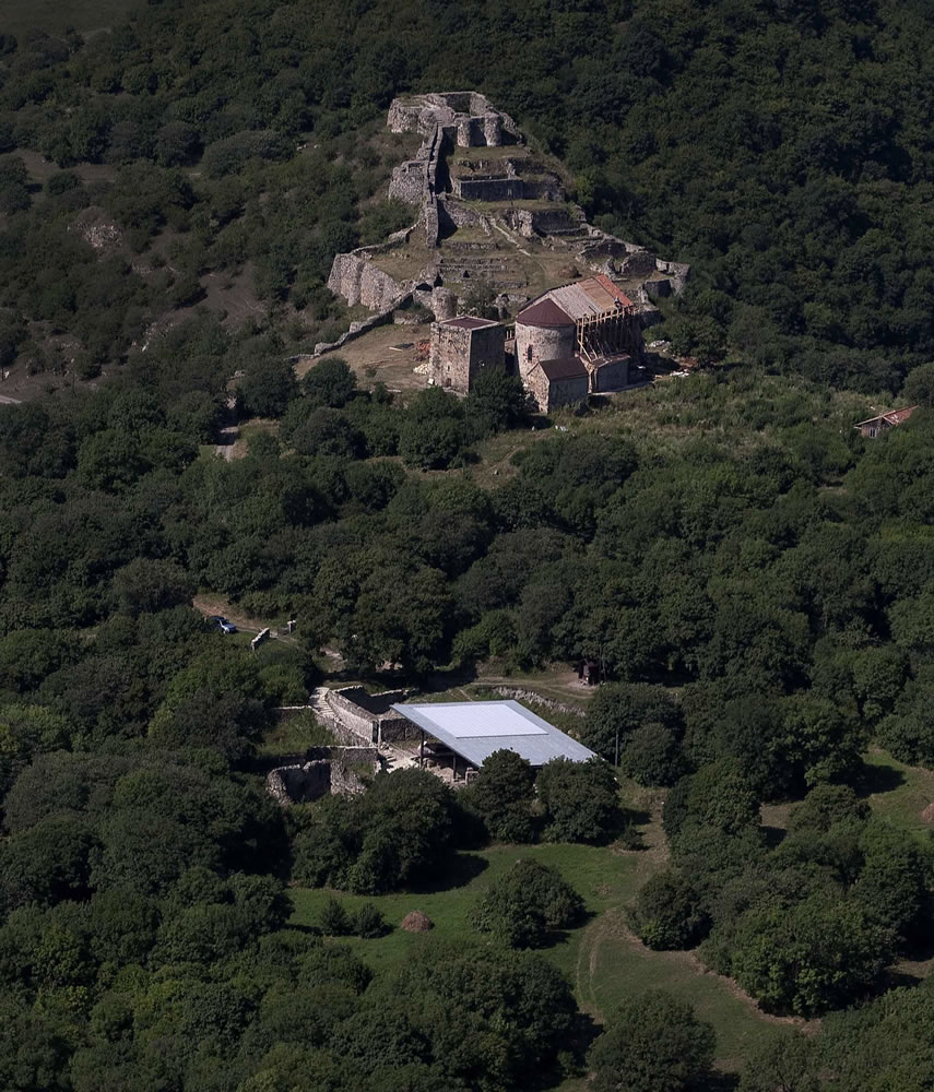 The Dmanisi excavation site.