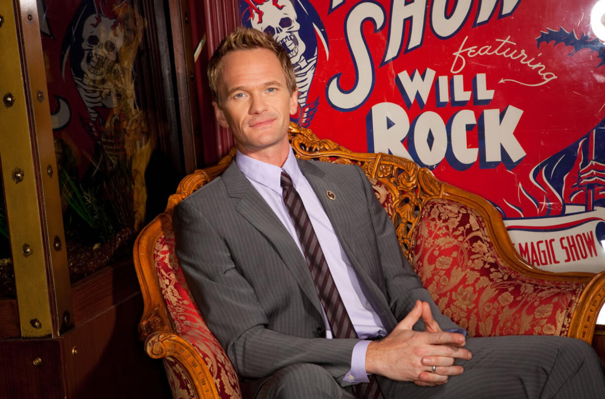 Neil Patrick Harris poses for a portrait at the Magic Castle, in Los Angeles.