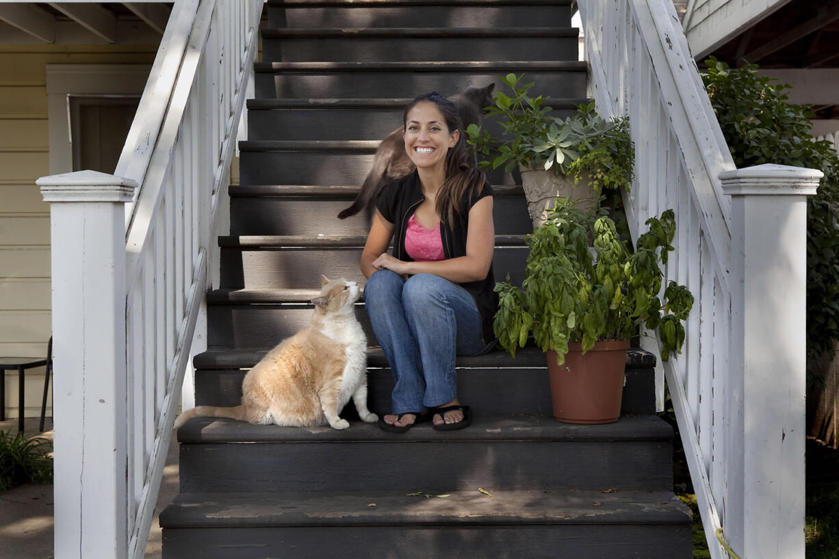 Tyler Lopez rescued the cat Norm about two years ago.