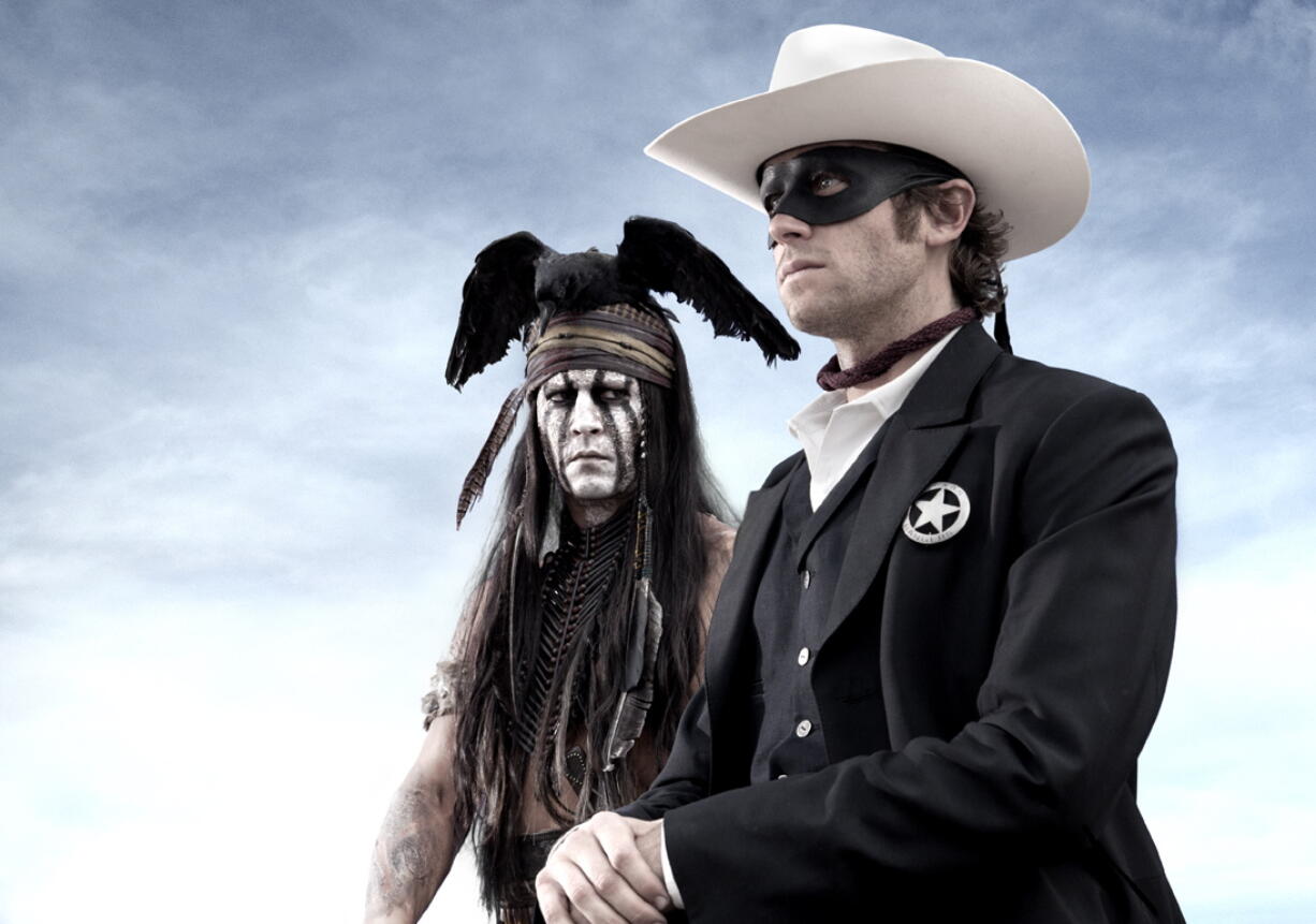 Johnny Depp
As Tonto in &quot;The Lone Ranger&quot;