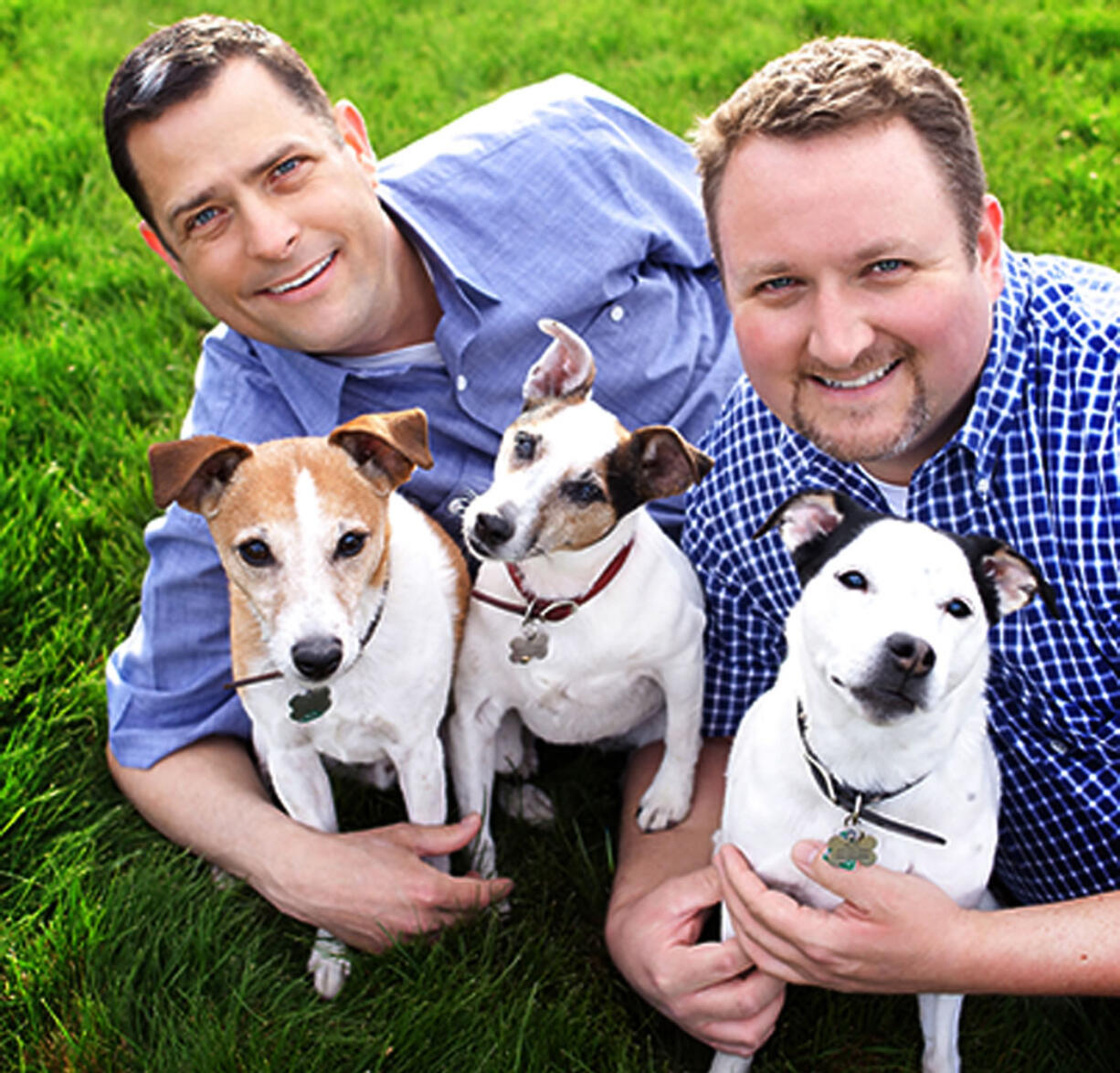 Julie Saraceno/Missy Moo Studio
The American Civil Liberties Union filed a lawsuit on behalf of a Kennewick gay couple, Rob Ingersoll, left, and Curt Freed, who were denied service at a flower shop.