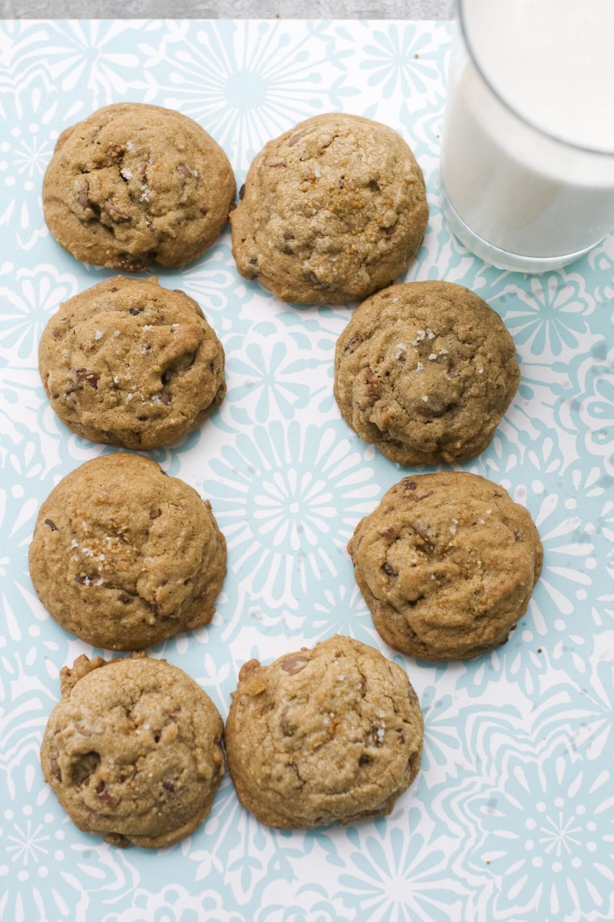 Let use his special day to indulge in milk chocolate maple bacon cookies.