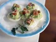 Mexican-style Stuffed Eggs have a little more zip than your typical deviled eggs.